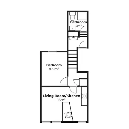 Holiday home Manderley Penthouse *